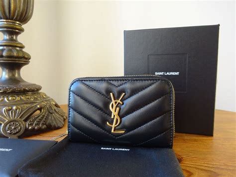 ysl coin wallet card|YSL zipper wallet.